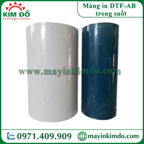 Màng in UV DTF-AB trong suốt